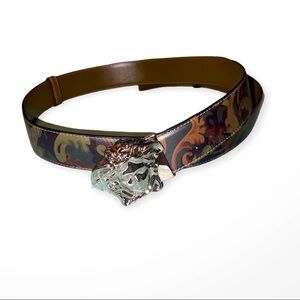 Versace Baroque Print La Medusa Men’s Belt